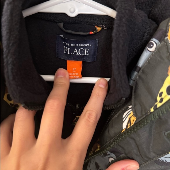 The Children's Place 3-in-1 Animal lPrint Hooded Fleece 2t - Picture 9 of 14